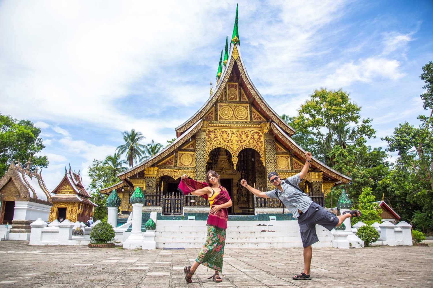 Au cœur de Luang Prabang, le temple de Wat Xieng Thong